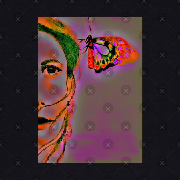 Butterfly Girl by teenamarie23art